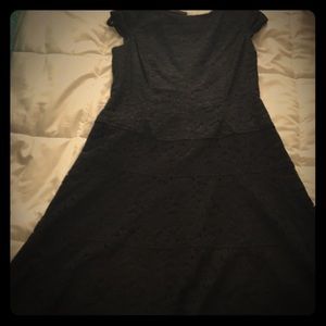 Classic Black Lace Dress